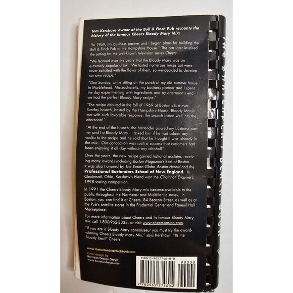 Sam Malone's Black Book 6th Edition Drink Recipe Collection For The 21st Century - Picture 6 of 7